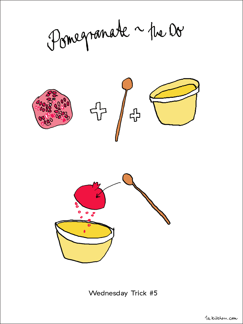 Trick #5 Pomegranate